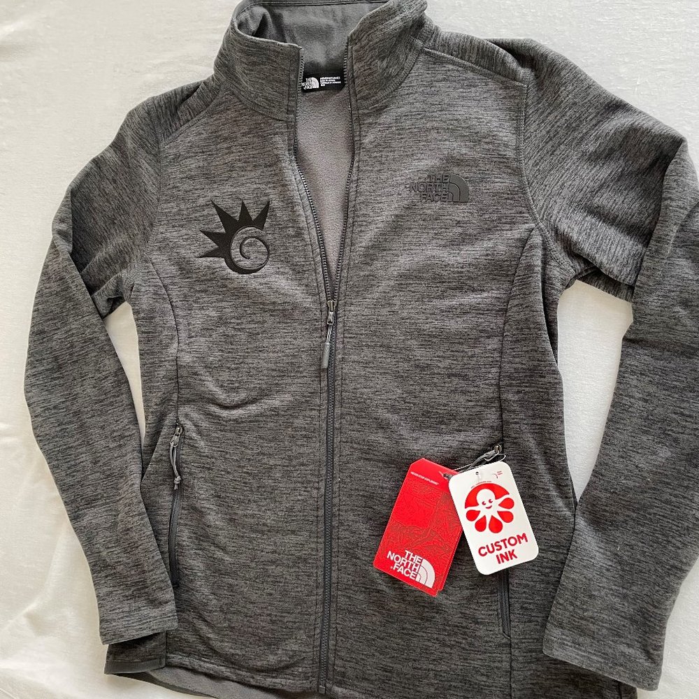 The North Face, Women's, New, Full zipper, athletic jacket  Size M, dark gray